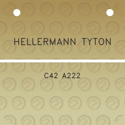 hellermann-tyton-c42-a222