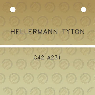 hellermann-tyton-c42-a231