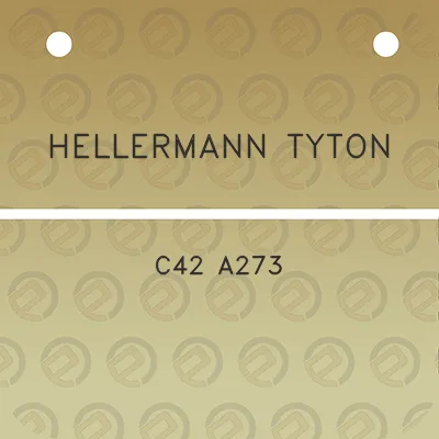 hellermann-tyton-c42-a273