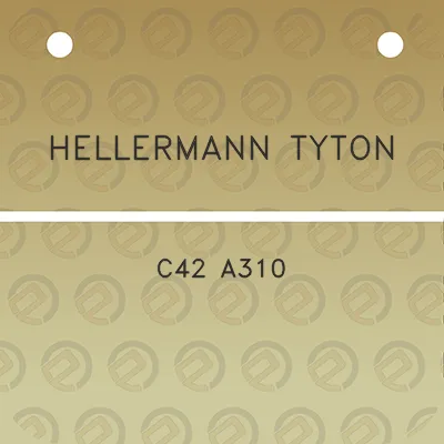 hellermann-tyton-c42-a310