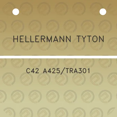 hellermann-tyton-c42-a425tra301