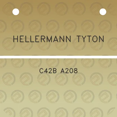 hellermann-tyton-c42b-a208