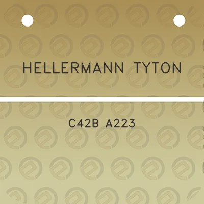 hellermann-tyton-c42b-a223