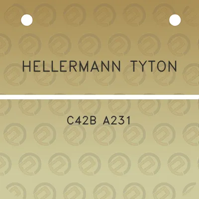 hellermann-tyton-c42b-a231