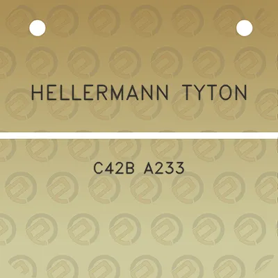 hellermann-tyton-c42b-a233