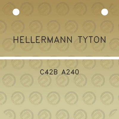 hellermann-tyton-c42b-a240