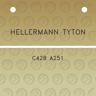 hellermann-tyton-c42b-a251