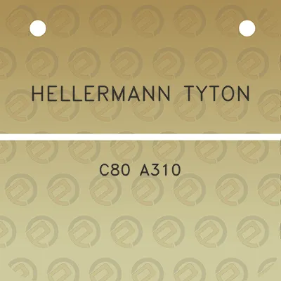 hellermann-tyton-c80-a310