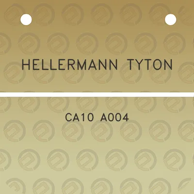 hellermann-tyton-ca10-a004