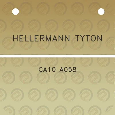 hellermann-tyton-ca10-a058