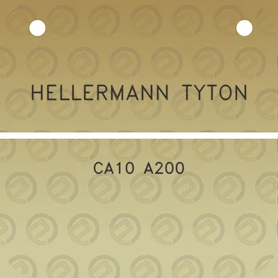 hellermann-tyton-ca10-a200