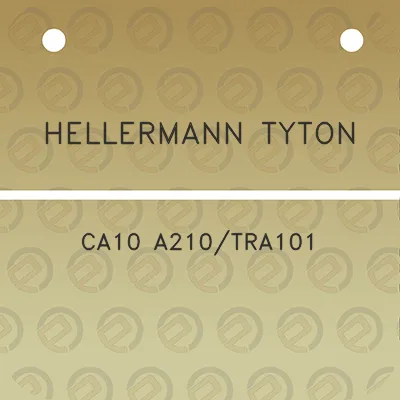 hellermann-tyton-ca10-a210tra101