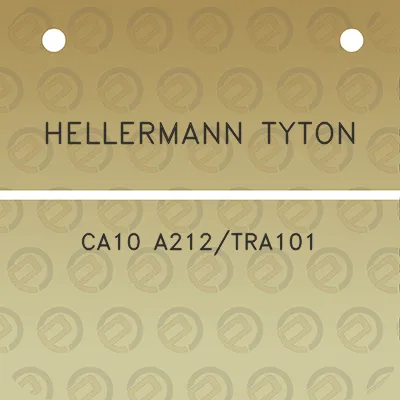 hellermann-tyton-ca10-a212tra101