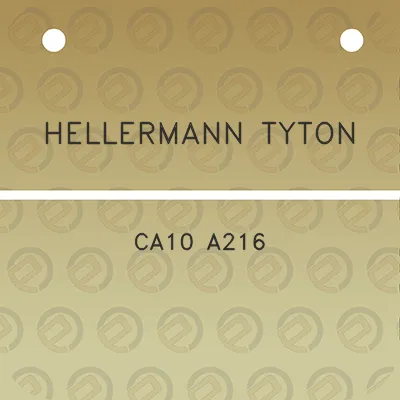 hellermann-tyton-ca10-a216