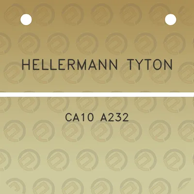 hellermann-tyton-ca10-a232