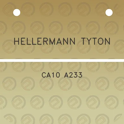 hellermann-tyton-ca10-a233