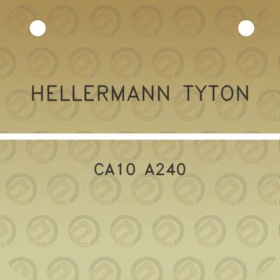 hellermann-tyton-ca10-a240