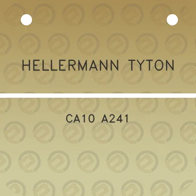 hellermann-tyton-ca10-a241