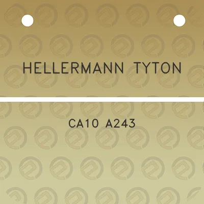 hellermann-tyton-ca10-a243