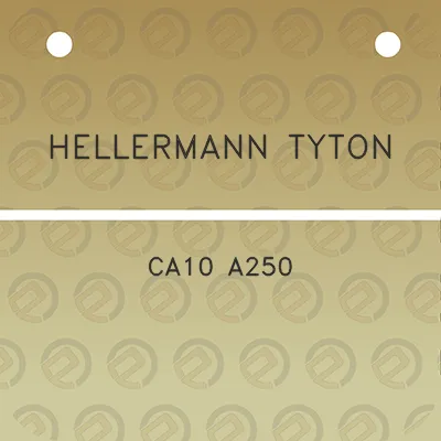 hellermann-tyton-ca10-a250