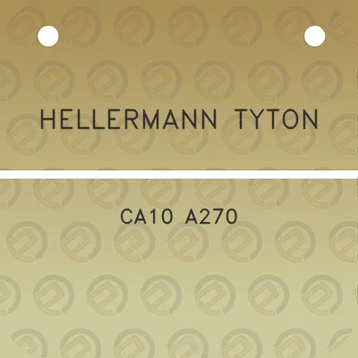 hellermann-tyton-ca10-a270