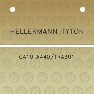 hellermann-tyton-ca10-a440tra301