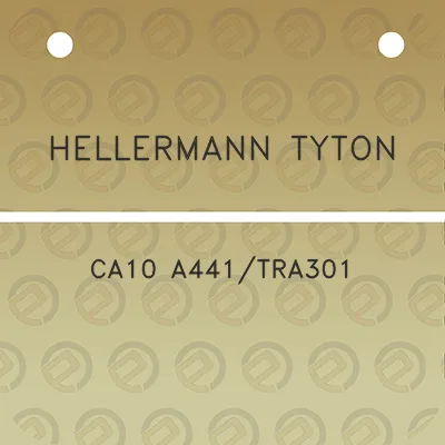 hellermann-tyton-ca10-a441tra301