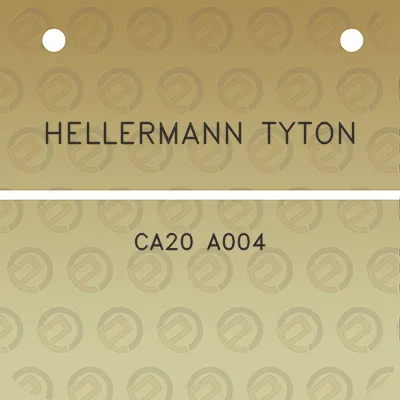 hellermann-tyton-ca20-a004