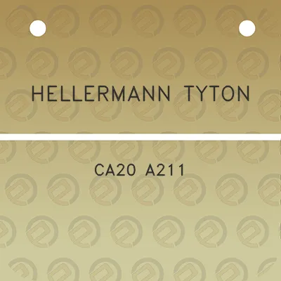 hellermann-tyton-ca20-a211