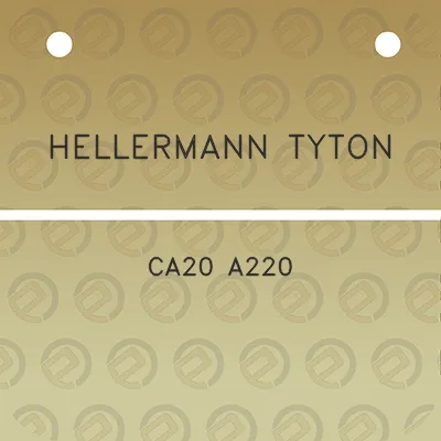 hellermann-tyton-ca20-a220