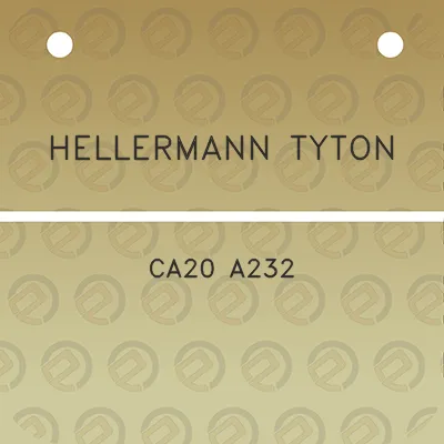 hellermann-tyton-ca20-a232