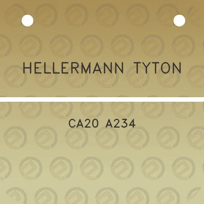 hellermann-tyton-ca20-a234