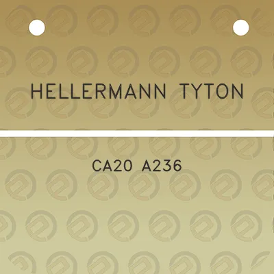 hellermann-tyton-ca20-a236