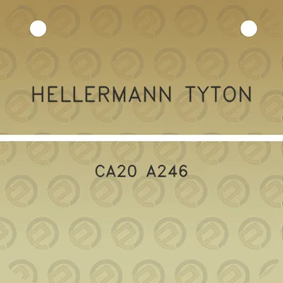 hellermann-tyton-ca20-a246