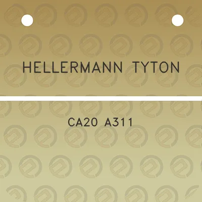 hellermann-tyton-ca20-a311