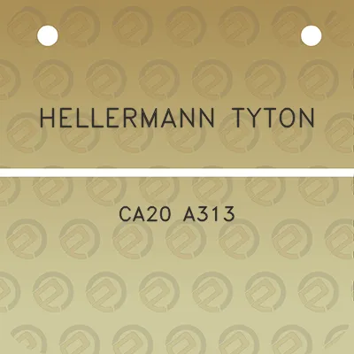 hellermann-tyton-ca20-a313