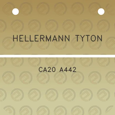 hellermann-tyton-ca20-a442