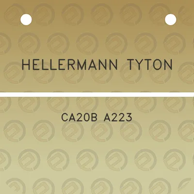 hellermann-tyton-ca20b-a223