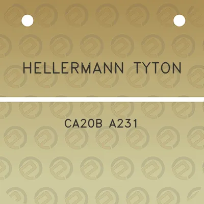 hellermann-tyton-ca20b-a231