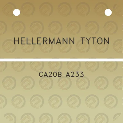 hellermann-tyton-ca20b-a233