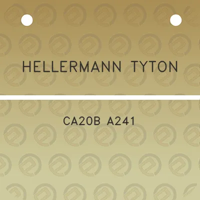 hellermann-tyton-ca20b-a241