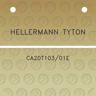 hellermann-tyton-ca20t10301e