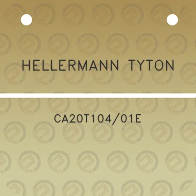 hellermann-tyton-ca20t10401e