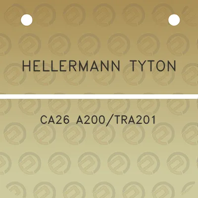 hellermann-tyton-ca26-a200tra201