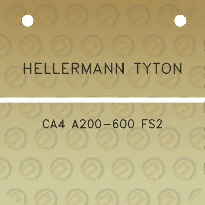 hellermann-tyton-ca4-a200-600-fs2