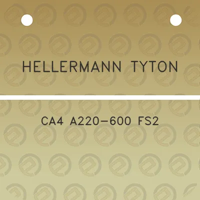 hellermann-tyton-ca4-a220-600-fs2