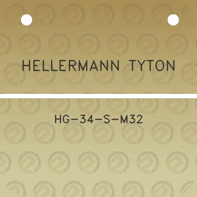 hellermann-tyton-hg-34-s-m32