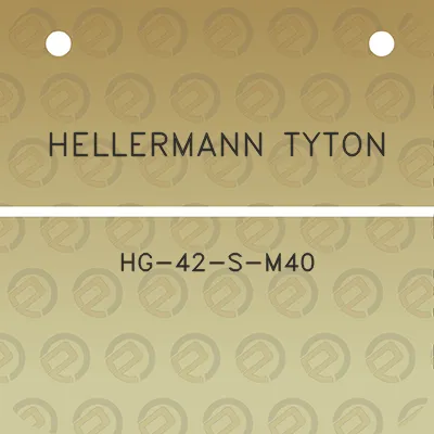 hellermann-tyton-hg-42-s-m40