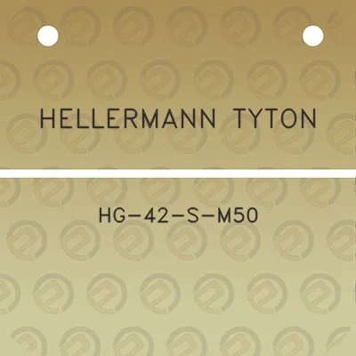 hellermann-tyton-hg-42-s-m50