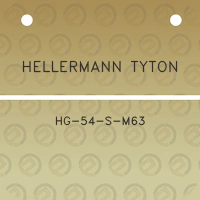 hellermann-tyton-hg-54-s-m63